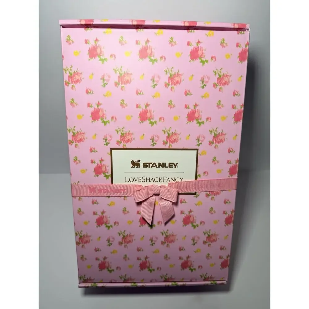Stanley X Love Shack Fancy IBIZA SUNSET 30oz IceFlow Flip Straw Tumbler NWT NIB - Picture 2 of 8